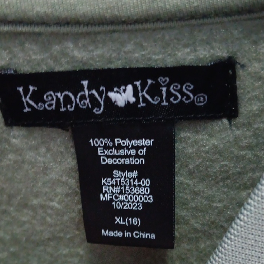 Youth Varsity Jacket with Smiley Patch EUC - Picture 2 of 6